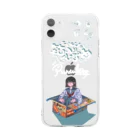 ぷんつくりーのエイエンの箱入りむすめ Soft Clear Smartphone Case