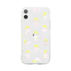 ゆるめ〜のどらごんこどもちゃん Soft Clear Smartphone Case