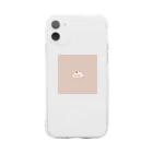 may is lazyのstrawberry shortcake ショートケーキ Soft Clear Smartphone Case