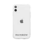 Flamingo Storeのrainbow Soft Clear Smartphone Case