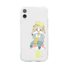 wokasinaiwoの雪山リュー Soft Clear Smartphone Case