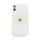 ハワイスタイルクラブのH.S.C. Square Soft Clear Smartphone Case