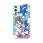 BARE FEET/猫田博人のフルドがいっぱい・ケースB Soft Clear Smartphone Case