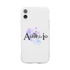 Aster for ioのAster for io ロゴグッズ Soft Clear Smartphone Case