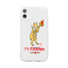 超獣★GIGAのFirefox Soft Clear Smartphone Case