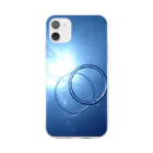ポンケイのBubble ring Soft Clear Smartphone Case