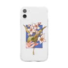 日菜乃🐶の百合の花 Soft Clear Smartphone Case