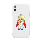 緒方智@オタクな占い師のオリキャラアイテム Soft Clear Smartphone Case