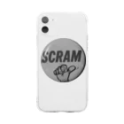 チンパンジーマートのSCRAM "逃げろ！" Soft Clear Smartphone Case