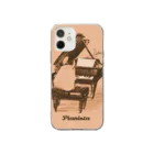 Líneas de aska “Askaの紙上絵”のPianista Soft Clear Smartphone Case