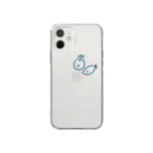 うさまるよいちょのうさぎ年のうお座 Soft Clear Smartphone Case