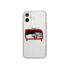 ダイナマイト87ねこ大商会の月面着陸に成功したサメです Soft Clear Smartphone Case