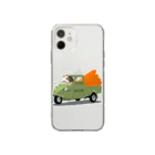 くいなの母のPUI PUI 急便 Soft Clear Smartphone Case