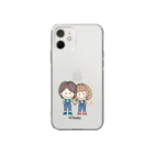 LINEスタンプのChai♡のCHAMA×ペアコーデ❤︎ Soft Clear Smartphone Case