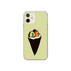 AVOCADO FAMILYの海苔巻き Soft Clear Smartphone Case