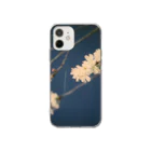 Petrichorの夜桜 Soft Clear Smartphone Case