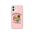 ハワイが大好きな女の子『HENOHENO MAPPY』のメインロゴ愛のメッセージ(ハワイを愛するあなたへ) Soft Clear Smartphone Case