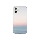 いつかの景色の宇宙ステーションで見た朝焼け Soft Clear Smartphone Case