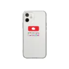 こめかむげーむずSHOPのこめかむげーむずオリジナルグッズ Soft Clear Smartphone Case