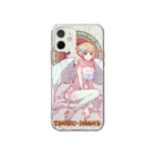 岩村月子SUZURI店の理想天使スマホケース Soft Clear Smartphone Case