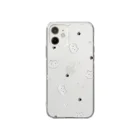 もこはる＊HiNA:＊のねことさかな　パターン柄 Soft Clear Smartphone Case