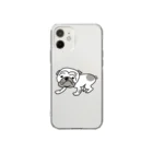 かみらいすのわんきち。 Soft Clear Smartphone Case