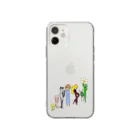 Miyuki_Sakagamiのワの話 Soft Clear Smartphone Case