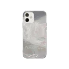 烏帽子 眇眼のねこち Soft Clear Smartphone Case