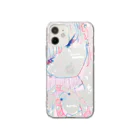 水井軒間のがんばるね。 Soft Clear Smartphone Case