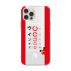 イラスト MONYAAT のCT74ランドルト環_Ｃ Soft Clear Smartphone Case