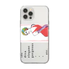 ねこ探知機のディーバ Soft Clear Smartphone Case