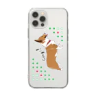 梅月のよこーぎー Soft Clear Smartphone Case