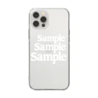 コドモ時々オトナのsample Soft Clear Smartphone Case