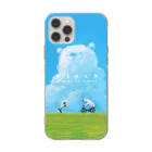 minchのSPRING HAS COME Soft Clear Smartphone Case