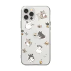 チンチラ雑貨MarkCrownのチンチラ Lifestyle Ⅱ Soft Clear Smartphone Case