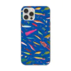 猫と釣り人のLURE_CB1_FGT Soft Clear Smartphone Case