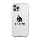 charmのcharm ソフトクリアスマホケース