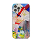 ATELIER SUIのHIDEコラージュ Soft Clear Smartphone Case