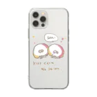 ITSUMO BY YOUR SIDEの落チ着イテ、毒ジャナイ Soft Clear Smartphone Case