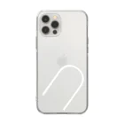 imánのimán Soft Clear Smartphone Case