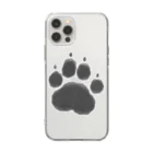 作sa/画ga/人toのcat paw Soft Clear Smartphone Case