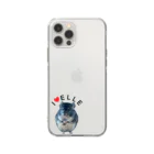 aki_iroのチンチラのエル君 Soft Clear Smartphone Case