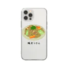 脂身通信Ｚの焼うどん♪2101 Soft Clear Smartphone Case