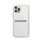 [公式]Poplandストア - なにげない日常にワクワクをのPOPLANDロゴ Soft Clear Smartphone Case