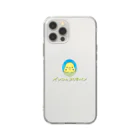 りんちゃんSHOP in SUZURIのりんちゃん　ワンポイント Soft Clear Smartphone Case