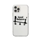 おしゃれなロゴT-utaneのGood Balance ソフトクリアスマホケース