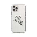 わかるの寝てない Soft Clear Smartphone Case