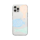 memo-s notesのvase/タテ Soft Clear Smartphone Case