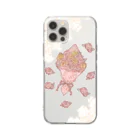 ichigotomahou.のclear flower ソフトクリアスマホケース Soft Clear Smartphone Case