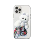 くまきちショップやさんのきんたろがきたよ Soft Clear Smartphone Case